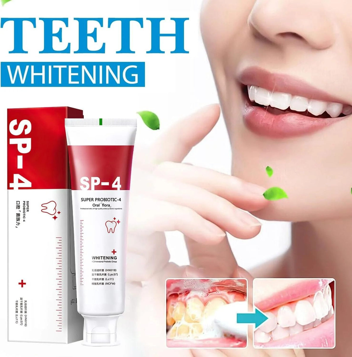 Yayashi SP-4 Probiotic Whitening Toothpaste