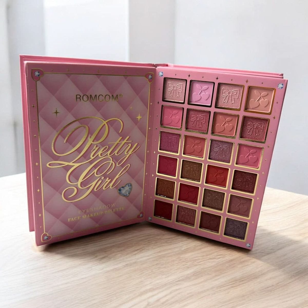 RomCom Dazzle Glow – All-in-One Makeup Book Palette