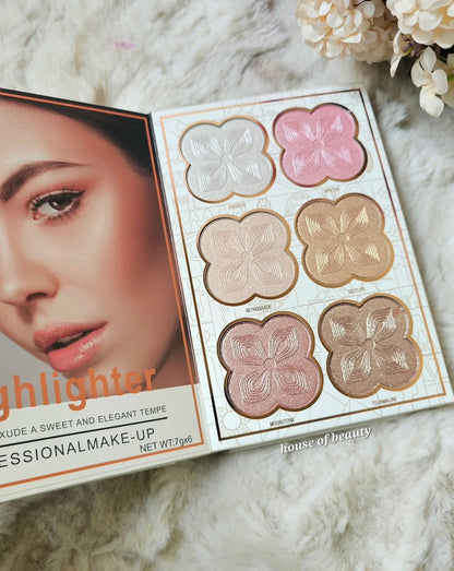 SHEGLAM 6 Fold All In One Makeup Book Palette