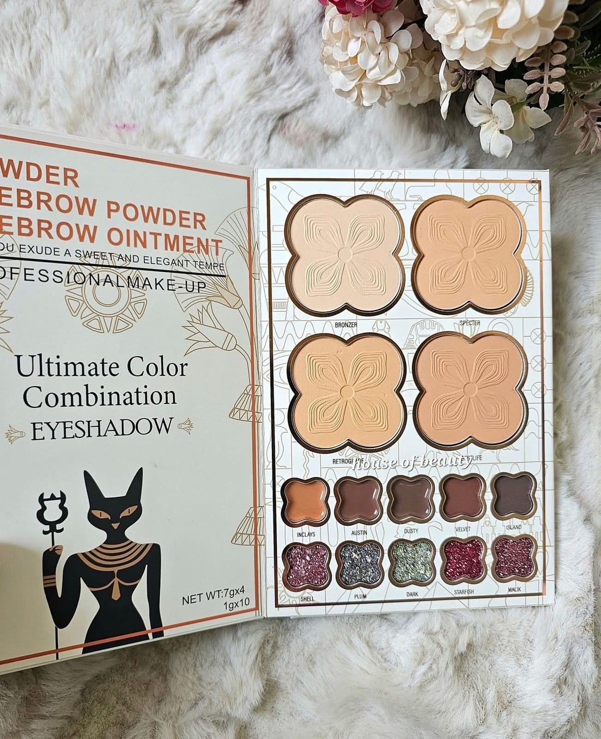 SHEGLAM 6 Fold All In One Makeup Book Palette